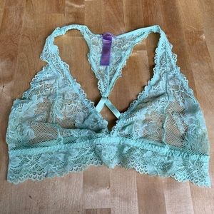 Savagexfenty floral razorback bralette